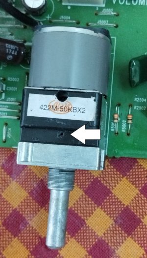 06 - Marantz PM-6006 Volume Control PCB with Modified  Pot (with 2 holes).jpg